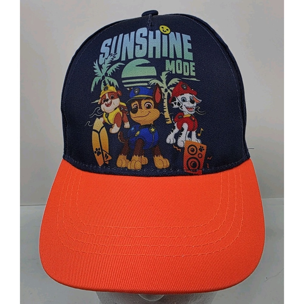 Nickelodeon Toddler / Adjustable Paw Patrol Baseball Cap - Navy & Orange
